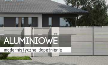 Nowoczesne ogrodzenia aluminiowe